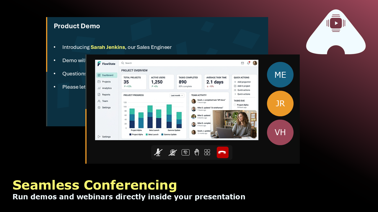 Seamless conferencing