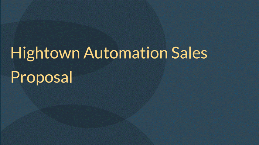 Example presentation